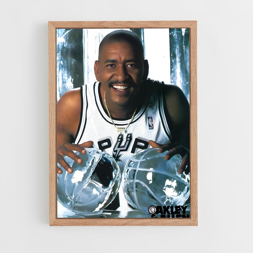 Poster Double Glace – affiche Basketball (vue 4)